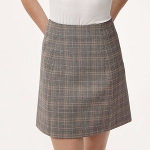 Babaton Aritzia The Modern Mini Skirt Plaid